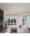 45W LED Loftlampe - 3-trins dæmpbar, 3i1 fjernbetjening, hvid, IP20