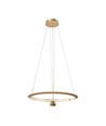 45W LED Pendel Lampe - 620x1200mm, Justerbar, 3000K, Børstet Guld