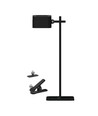 3W LED Bordlampe - Op/Ned, Magnetisk, Touch dæmpbar, 3i1, Sort, Hus