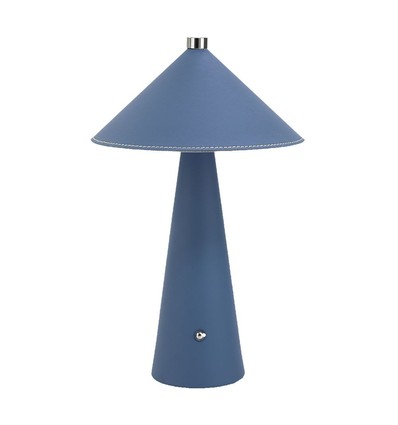 3W genopladelig LED bordlampe, Blå - Touch dæmpbar, 3-i-1 CCT, 4000mAh batteri, inkl. lyskilde