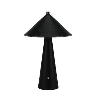 3W Bordlampe - LED Opladbar, Touch dæmpbar, 3i1, sort, hus