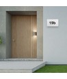 12W LED lampe - Dag/Nat med Samsung chip, 4000K, IP65, hvid hus