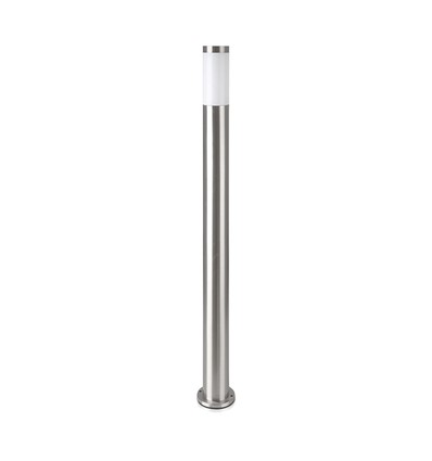 110 cm Pullertlampe, E27 - rustfrit stål hus, satin nikkel, IP44