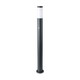 Pullertlampe med PIR-sensor E27 - Rustfrit Stål Hus (110 cm), Grå, IP44