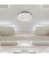 LED Loftslampe - 30W/60W/30W, Designer, Fjernbetjening, CCT Skift, Dæmpbar, BølgeDæksel