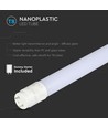 20W LED Rør 150cm G13 - T8, Plastik, Ikke Roterbar, 6500K