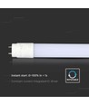 20W LED Rør 150cm G13 - T8, Plastik, Ikke Roterbar, 6500K