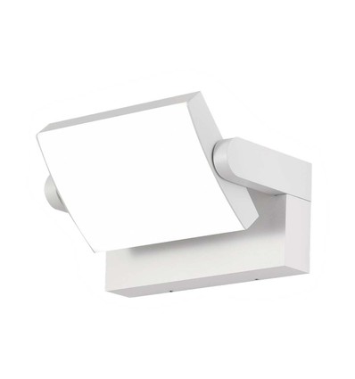17W LED Væglampe - 4000K, hvid, IP65
