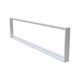 120x30 påbygningsramme til LED panel - Hvid, 295 x 1195 mm, til direkte montering på loft