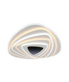 120W LED Smart Dekorativ Loftlampe - 51x50x7cm, 3i1 Dæmpbar+Fjernbetjening