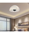 120W LED Smart Dekorativ Loftlampe - 51x50x7cm, 3i1 Dæmpbar+Fjernbetjening