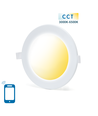 Outlet: Aigostar Smart WiFi CCT LED Downlight (Ø170) 12W, Dæmpbar - Hvid