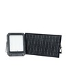 15W Solcellepanel med projektør - 4000K, med fjernbetjening, IP65