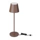 1,5W LED - Bordlampe, Touch, Dæmpbar, 3000K, IP54, Sand Cortenfarvet Hus