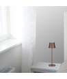 1,5W LED - Bordlampe, Touch, Dæmpbar, 3000K, IP54, Sand Corten Hus