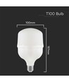 T100 LED Pære 30W E27 - Plastik, 6500K