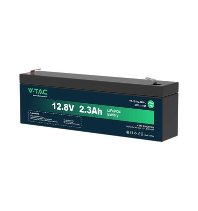 2.3Ah-L lithiumbatteri - 12.8V 2.3Ah