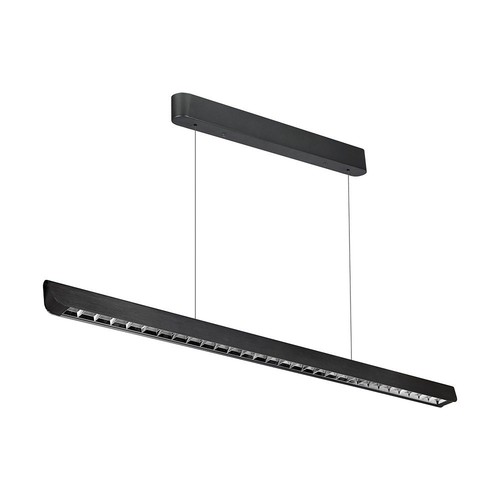 36W LED lineær hængelampe - Samsung-linse, type 3i1, sort
