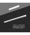 36W LED lineær hængelampe - Samsung-linse type 3I1, hvid