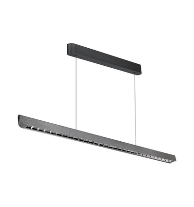 36W LED lineært hængende suspensionslys - Samsung-linse type 3I1, mat grå