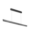 36W LED lineært hængende suspensionslys - Samsung-linse type 3I1, mat grå