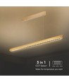 36W LED Hængelampe - Lineær, Ophæng, Samsung-Linse Type 3I1, Guld