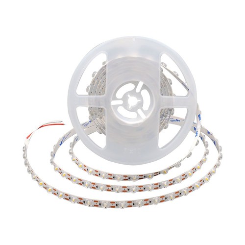 48 LED Stripelys 16,5W/m - 6500K, IP20, 5m/rulle