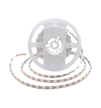 48 LED Stripelys 16,5W/m - 6500K, IP20, 5m/rulle