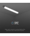150cm 48W vandtæt komplet LED armatur - Samsung LED chip, 120lm/W, IP65, 6500K