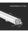 60cm 18W vandtæt komplet LED armatur - Samsung LED chip, 120lm/W, IP65, 6500K, GT-Series