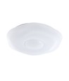LED designer kuppelloftslampe - 30W/60W/30W, fjernbetjening, dæmpbar, blomme blomst dækstel