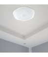 LED designer kuppelloftslampe - 30W/60W/30W, fjernbetjening, dæmpbar, blomme blomst dækstel