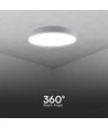 V-Tac Rund 40W LED loftslampe, CCT - 3 lyskulører og dæmpning via fjernbetjening, Ø40cm