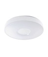 60W LED designer loftslampe med fjernbetjening - 6000lm, dæmpbar, 3-i-1 CCT, hvid cover