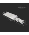 100W LED Gadelampe Samsung Chip, Skumringssensor, 4000K