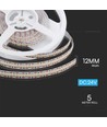 5m 21W/m LED strip, RA90 - 24V, 700 LED pr. meter, 6400K, IP20, SMD 2110