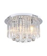 LED Designer Loftlampe - Krystal Lampe, Klar, Hylster E14