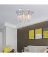 LED Designer Loftlampe - Krystal Lampe, Klar, Hylster E14