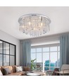 Ø60cm LED Designer krystal loftslampe - E14 fatning, klart glas, IP20 indendørs