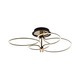 LED designerlampe 3000K guldbelagt + sort hus