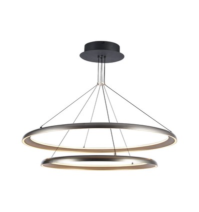 LED Designer Hængende Lampe - 3000K, Champagne Grå, Hus