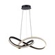 40W LED designer pendellampe, Ø60cm - 3-i-1 CCT, 4800lm, sort, IP20