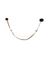 12W Designer loftslampe - 1440lm, L166cm, metal, hvid kant
