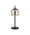 LED Designer Bordlampe - 3000K, Metal+Glas, Hus
