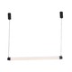 10W LED Designer pendel - Sort/hvid, 1300lm, 3000K, moderne design