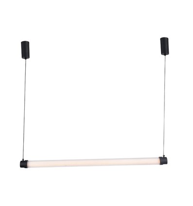 10W LED Designer pendel - Sort/hvid, 1300lm, 3000K, moderne design
