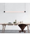 10W LED Designer pendel - Sort/hvid, 1300lm, 3000K, moderne design