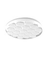 60W Designer Domelight loftlampe - Ø49cm, 6000lm, dæmpbar, inkl. fjernbetjening, bikube cover