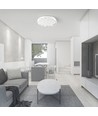 LED Designer Kuppelæske - 30W/60W/30W, Fjernbetjening, Biehive Cover, Dæmpbar