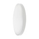 18W LED loftslampe - Samsung LED chip, IP44, Ø25cm, hvid kant, 5 års garanti
